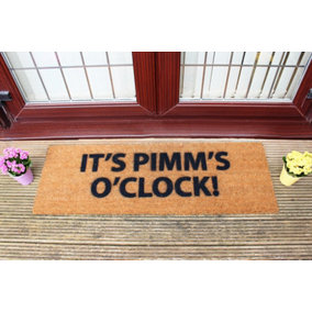 Pimm's O'Clock Patio doormat - Double Door 120x40cm
