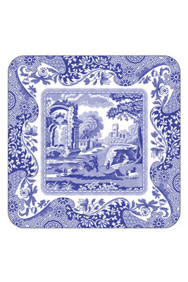Pimpernel Blue Italian Placemats and Coasters Set of 6