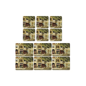 Pimpernel Parisian Scenes Placemats and Coasters Set of 6