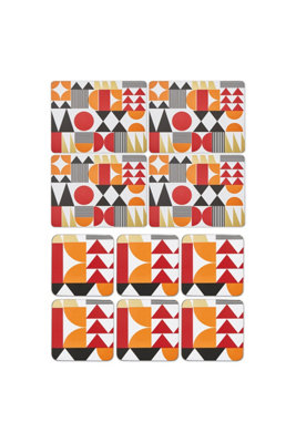Pimpernel Placemats and Coasters Set Go Bold
