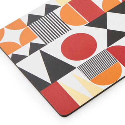 Pimpernel Placemats Go Bold Set of 4 Table Mats