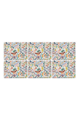 Pimpernel Placemats Papillon Butterfly Set of 6 Table Mats