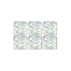 Pimpernel Willow Boughs Blue Coasters Set of 6