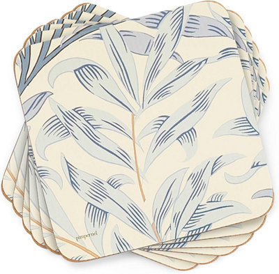 Pimpernel Willow Boughs Blue Coasters Set of 6