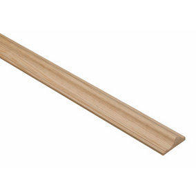Pine Decorative Dado Rail Narrow Moulding Pack of 8 (L)2.4m (W)45mm (T)15mm