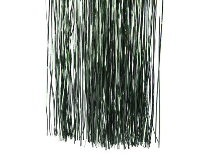 Pine Green Lametta Foil Tinsel Garland Strand Christmas Tree Decor 50x40cm