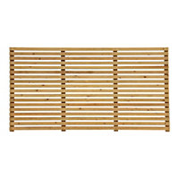 Pine Wooden Garden Fence Panel Privacy Picket Fence Panel 2x6ft