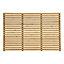 Pine Wooden Garden Fence Panel Privacy Picket Fence Panel 4x6ft