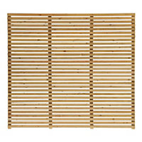 Pine Wooden Garden Fence Panel Privacy Picket Fence Panel 5x6ft