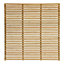 Pine Wooden Garden Fence Panel Privacy Picket Fence Panel 6x6ft