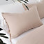 Pineapple Elephant Bedding Afra Cotton Muslin Double Duvet Cover Set with Pillowcases Blush Pink