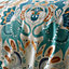 Pineapple Elephant Bedding Carnival Animals King Duvet Cover Set with Pillowcases Teal