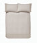 Pineapple Elephant Bedding Izmir Cotton Tassel Duvet Cover Set with Pillowcases Stone Grey