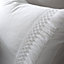 Pineapple Elephant Bedding Izmir Cotton Tassel Duvet Cover Set with Pillowcases White