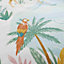 Pineapple Elephant Kids Bedding Paradise Desert Animals Cotton Single Duvet Cover Set with Pillowcases Pastel