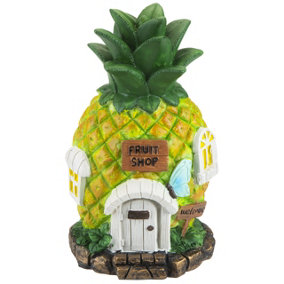 Pineapple House, Fairy Garden Home Ornament