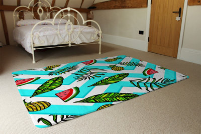 Pineapple & Watermelon Special Soft Home Rug