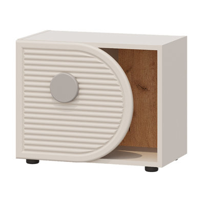 Ping Multifunction Horizontal Cabinet Shelf Unit Kids Bedroom - Cashmere
