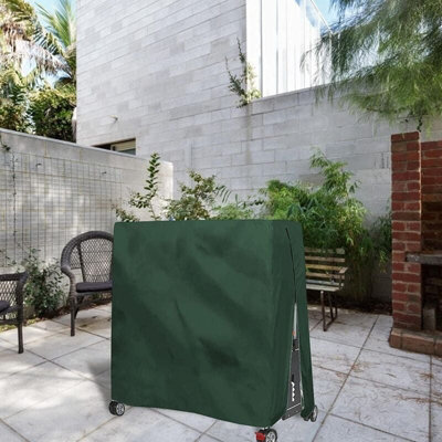 Housse De Protection Pour Table De Ping-pong Extérieur - Tissu Oxford 210D, 165x70x185 Cm, Imperméable UV
