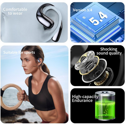Pink A38 Translation Earbuds Real Time, Translator Earbuds for