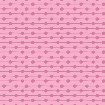 Pink Circle & Line Vinyl Window/Furniture Wrap For Furniture & Kitchen Worktops