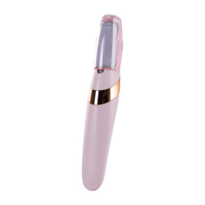 Pink Electric Pedicure Tools Set Callus Remover with Light