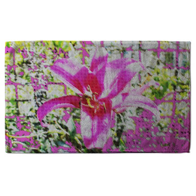 Pink flower (Bath Towel) / Default Title Price Comparisons | Compare The Build