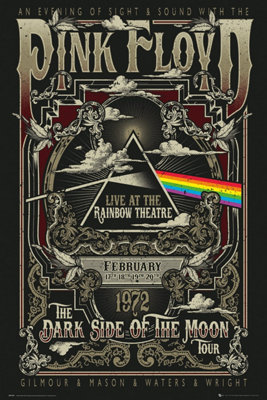 Pink Floyd Rainbow Theatre 61 x 91.5cm Maxi Poster