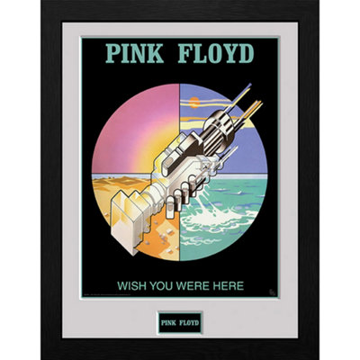 Pink Floyd Wish You Were Here 30 x 40cm Framed Collector Print