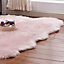 Pink Fluffy Carpet Fuzzy Plush Comfy Soft  Indoor Carpet for Bedroom Playroom