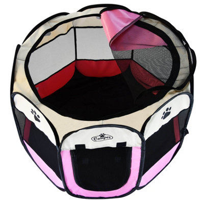 Pink Folding Portable Play Pen Large Price Comparisons | Compare The Build