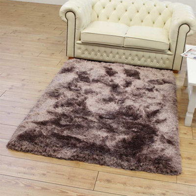 Pink Handmade , Luxurious , Modern , Plain , Shaggy , Sparkle Easy to ...