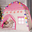 Pink Kids House Design Play Tent