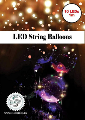 Pink LED String Balloons 12Inches for all occasions