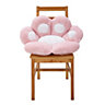 Pink Plush 1 Seater Chair Egg Chair Seat Cushion Pad Cat Claw Shaped Seat Cushion L 70 x W 60 cm