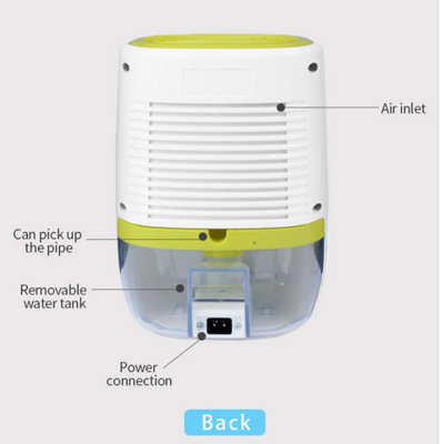 Pink Small Portable Dehumidifier with Tank 800ml Water Tank Home ...