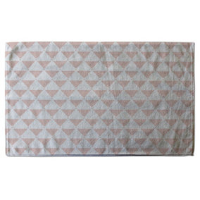 Pink Triangles (Bath Towel) / Default Title