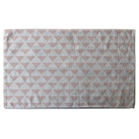 Pink Triangles (Kitchen Towel) / Default Title