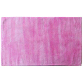 Pink Watercolour Strokes (Bath Towel) / Default Title