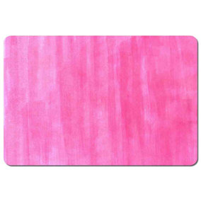 Pink Watercolour Strokes Placemat Set / Default Title