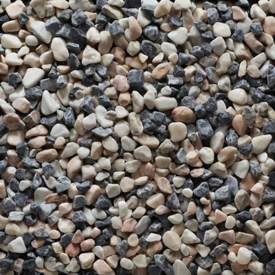 Pink/White/Grey Pebbles - 20-40mm - Premium Aggregate Bulk Bag - 850 kilos