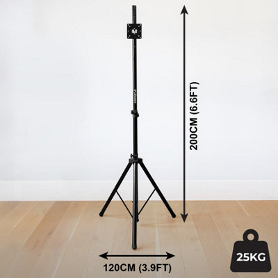 PINPOINT Dartboard Stand - Portable & Adjustable Height Dart Board Stand