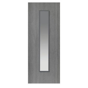 Pintado Grey Glazed Laminate Internal Door