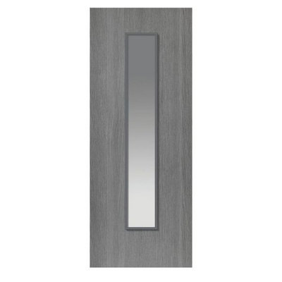 Pintado Grey Glazed Laminate Internal Door