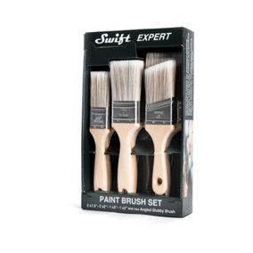 Pioneer Swift Expert 6pc Paint Brush Set Including Stubby