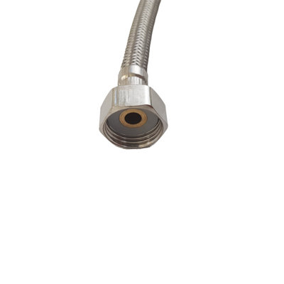 Pipe Flexi Connector 1/2" x 1/2" Flexible Water Hose Plumbing 60cm - 4