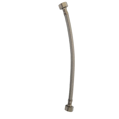 Pipe Flexi Connector 1/2" x 1/2" Flexible Water Hose Plumbing 80cm - 9
