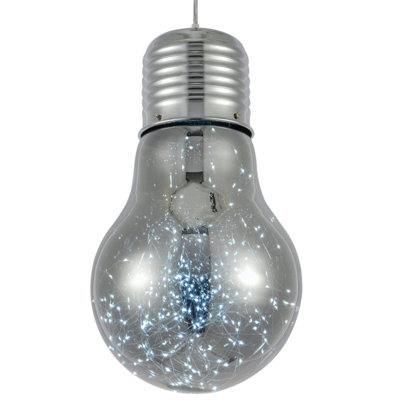 PIPER - CGC Extra Large Smoked LED Pendant Light Bulb