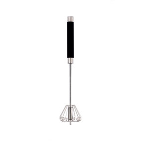 Piranha Whizzy Whisk easy mixing and whisking BLACK