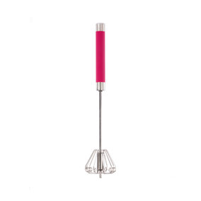 Piranha Whizzy Whisk easy mixing and whisking PINK